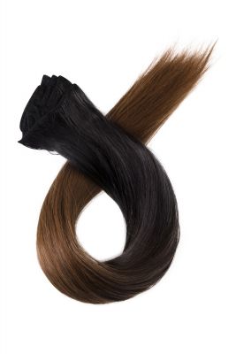 Ombré clip in vlasy, 50cm, 115g, farba M1/27/30